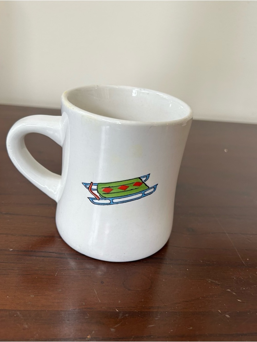 3/$20  One DesignPac Ski Patrol Coffee mug with sled